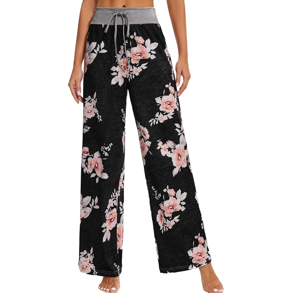 ● AEAE ● Pajama Lounge Pants ★25SS iniber Women's Comfy Pajama Pants Casual Lounge Pant Wide